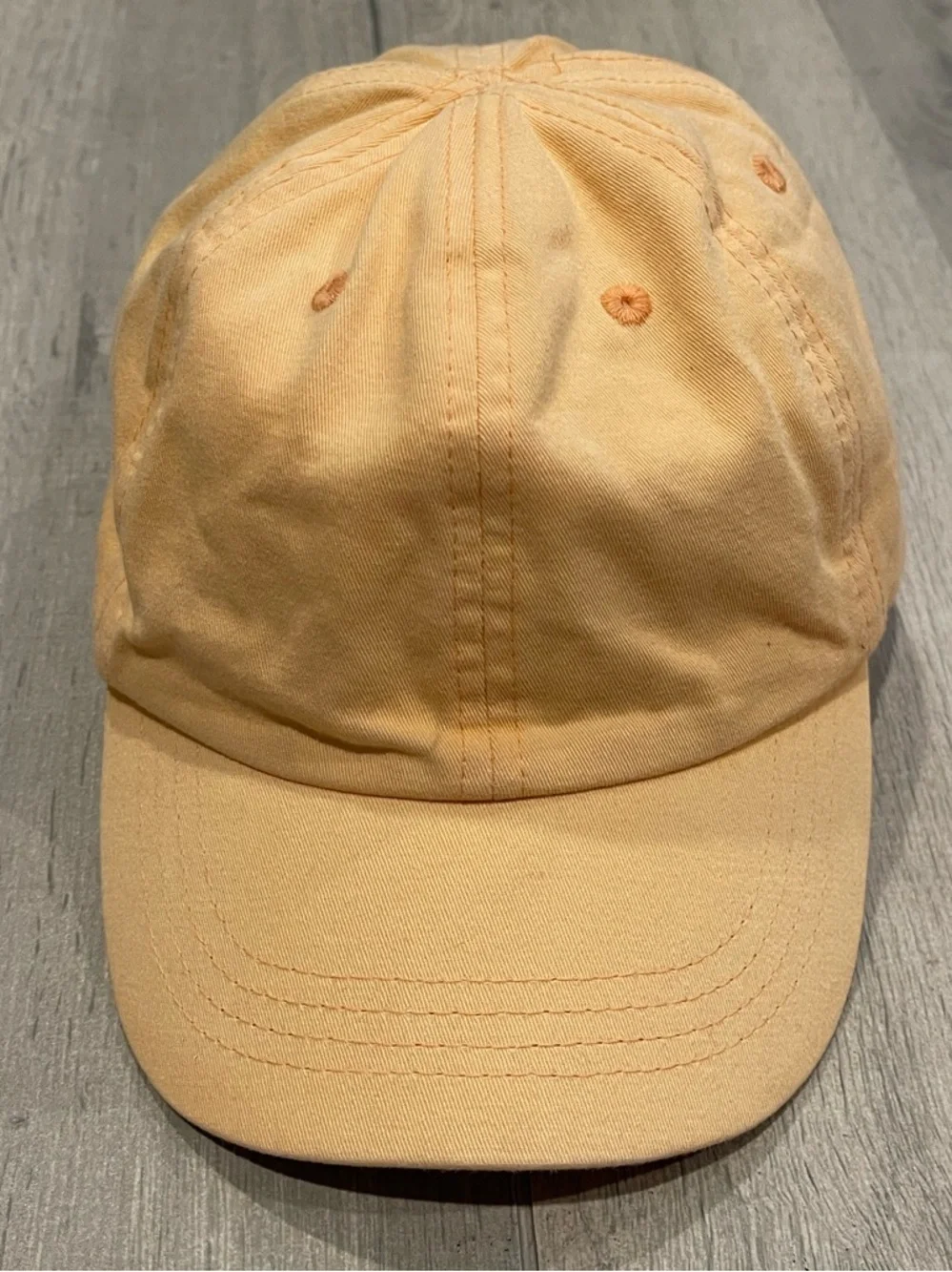 ZARA Kids Orange Baseball Cap Adjustable Hat Like New